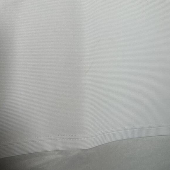 Ben Hogan Performance Golf Polo Men's Large White Ribbed Shirt Preppy - Picture 10 of 13